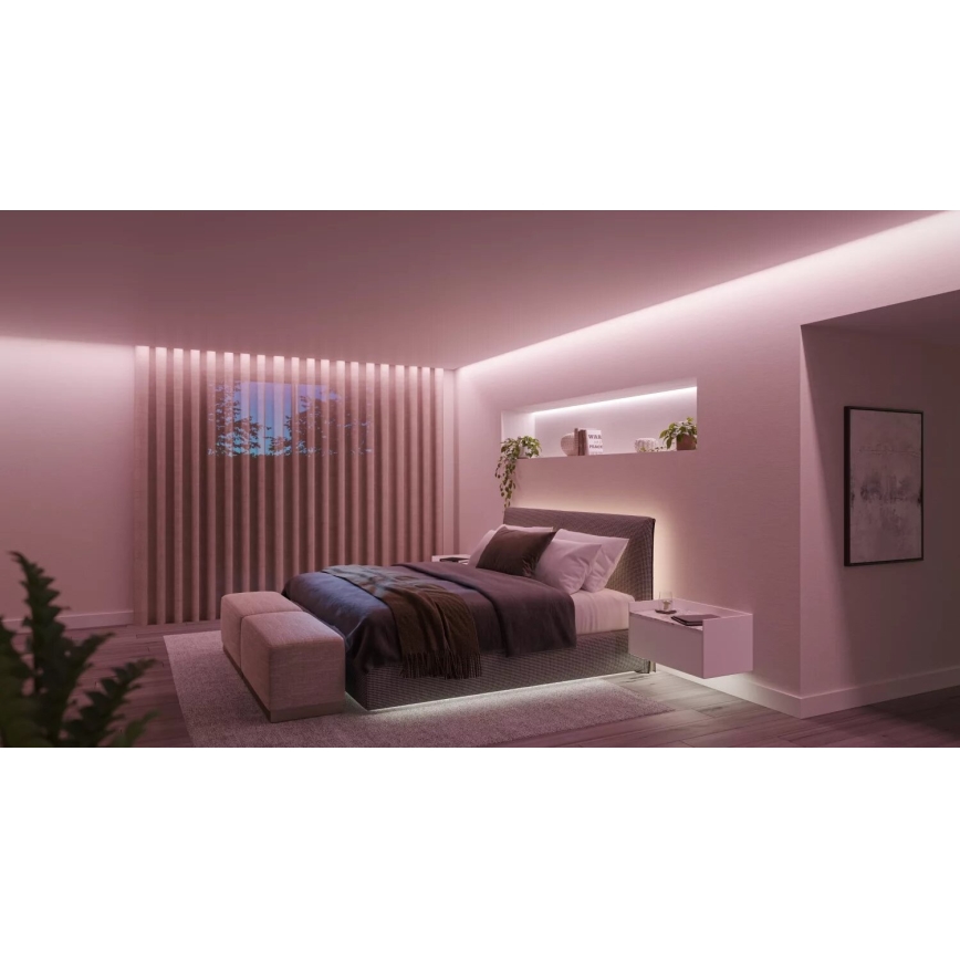 Philips - Hue WHITE AND COLOR AMBIANCE RGBW himmennettävä LED-valonauha 5m LED/20W/230V 2000-6500K