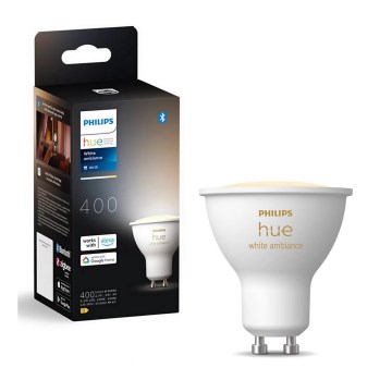 Philips Hue WHITE AMBIANCE himmennettävä LED-lamppu GU10/4,2W/230V 2200-6500K
