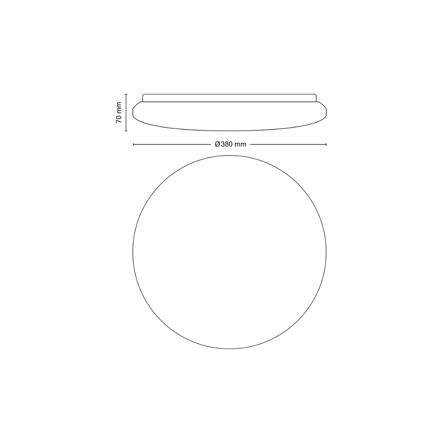 Philips - LED himmennettävä kattovalaisin LED/24W/230V 2700-6500K + kaukosäädin