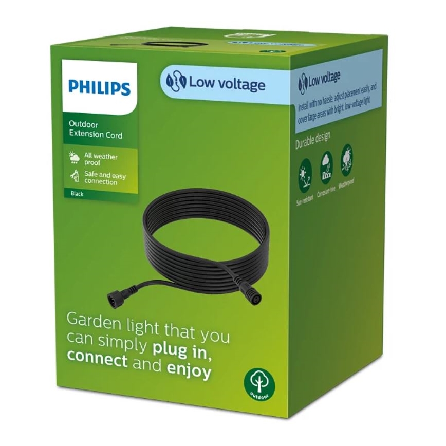 Philips - Jatkojohto ulkokäyttöön 10m IP67
