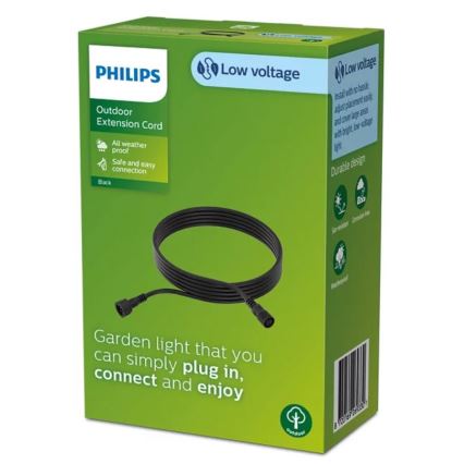 Philips - Jatkojohto ulkokäyttöön 5m IP67