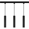 Philips - Kaapelilla riippuva valaisin EASYLINK-kiskojärjestelmään 3xGU10/7W/230V 157 cm musta