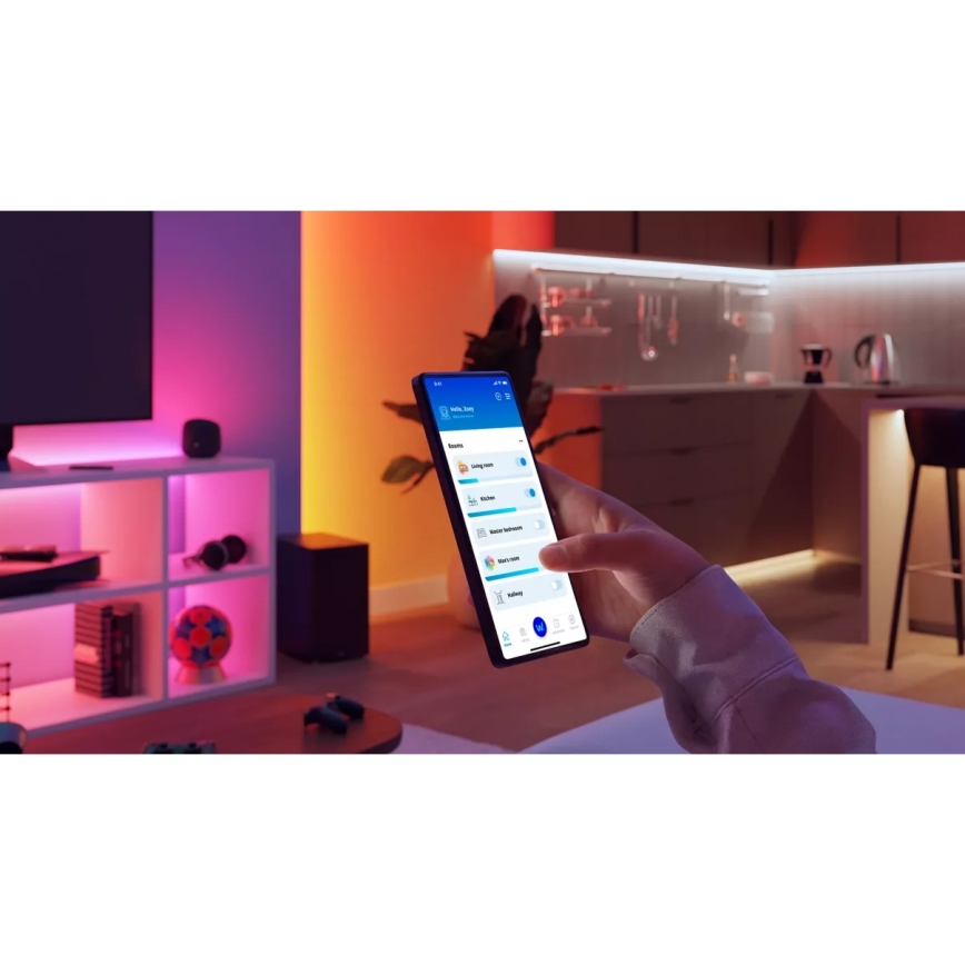 Philips - Kaukosäädin SMART WIZMOTE 2xAAA Wi-Fi