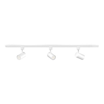 Philips - Kohdevalaisin EASYLINK-kiskojärjestelmään 3xGU10/7W/230V 1m valkoinen
