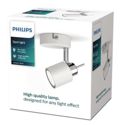 Philips - Kohdevalo 1xGU10/35W/230V valkoinen