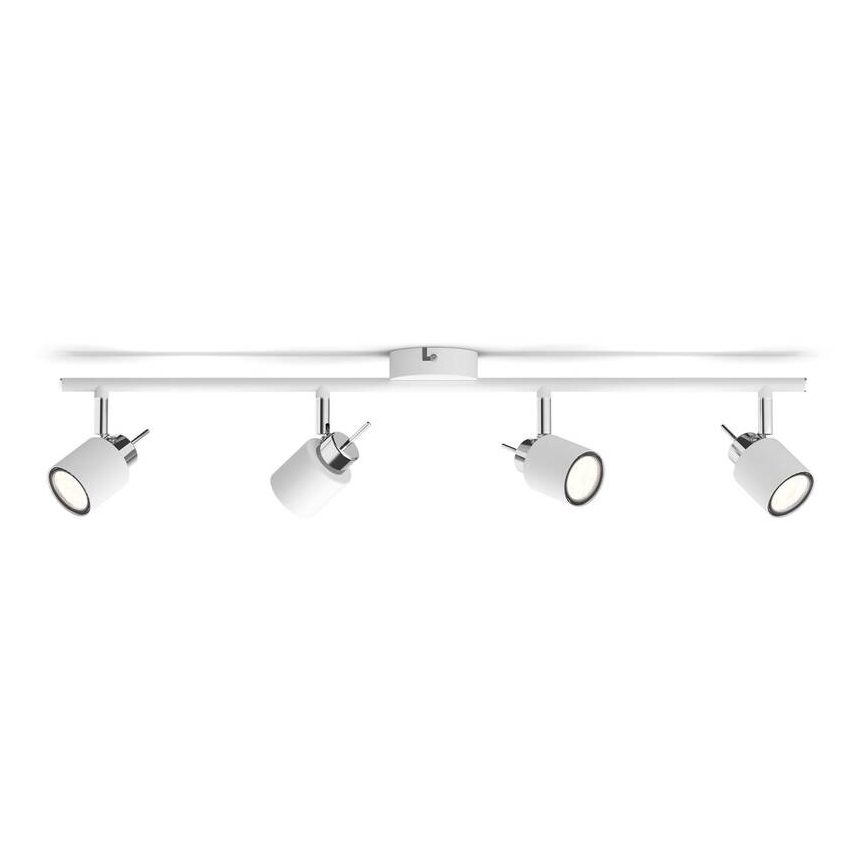 Philips - Kohdevalo 4xGU10/35W/230V valkoinen