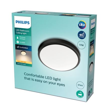Philips - kylpyhuoneen LED-kattovalaisin DORIS LED / 17W / 230V IP44