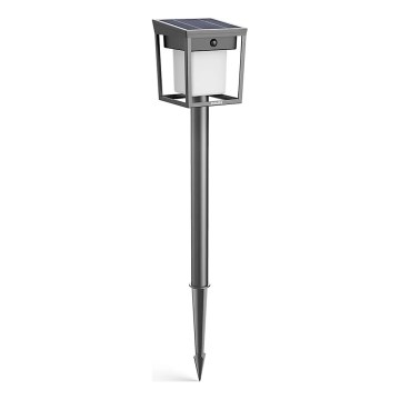 Philips - LED aurinkokäyttöinen lamppu liiketunnistimella ja hämäräkytkimellä BLAISE LED/1,5W/3,7V 2600 mAh 3000K IP44