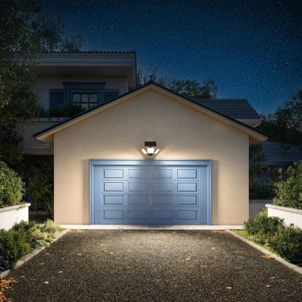 Philips - LED-aurinkokäyttöinen seinävalaisin sensorilla ZYREN LED/24,5W/3,7V 2600 mAh 3000K IP65