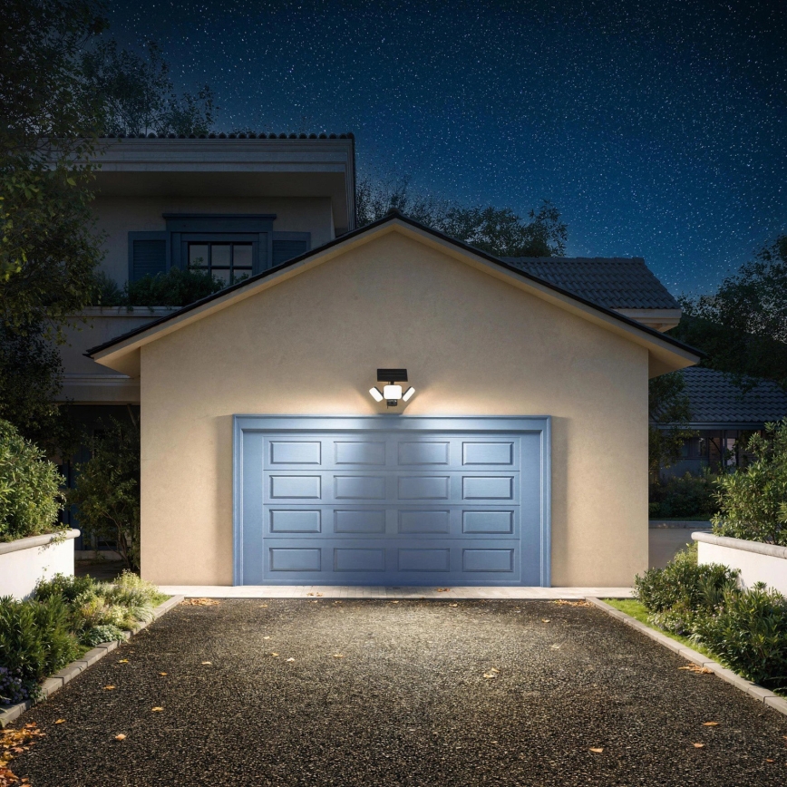 Philips - LED-aurinkokäyttöinen seinävalaisin sensorilla ZYREN LED/24,5W/3,7V 2600 mAh 3000K IP65