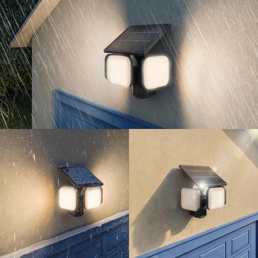 Philips - LED-aurinkokäyttöinen seinävalaisin sensorilla ZYREN LED/24,5W/3,7V 2600 mAh 3000K IP65