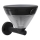 Philips - LED-aurinkoseinävalaisin anturilla KYNA LED/3,8W/3,7V 800 mAh 2700K IP44 musta