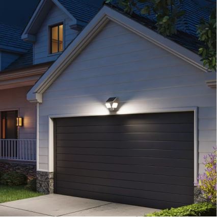 Philips - LED aurinkokäyttöinen seinävalaisin anturilla ZYREN LED/24,5W/3,7V 2600 mAh 5000K IP65 valkoinen