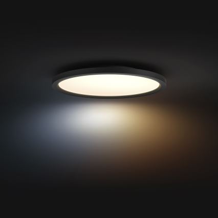 Philips - himmennettävä LED-kattovalaisin Hue AURELLE LED/21W/230V 2200-6500K halkaisija 39,5 cm musta