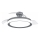 Philips - LED Himennettävä kattovalaisin tuulettimella BLISS LED/35W/230V musta + kaukosäädin