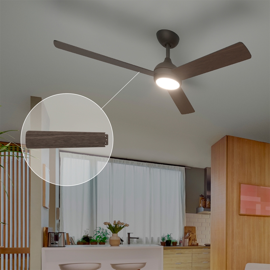 Philips - LED-himmennettävä kattotuuletin CIVX LED/24W/230V + kaukosäädin
