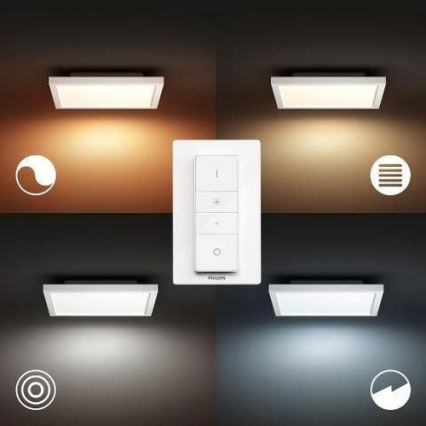 Philips - LED Himmennettävä kattovalo Hue LED/19W/230V 2200-6500K + kauko-ohjain