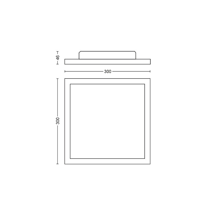 Philips - LED Himmennettävä kattovalo Hue LED/19W/230V 2200-6500K + kauko-ohjain