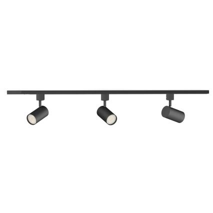 Philips - LED-himmennettävä kohdevalaisin EASYLINK-kiskojärjestelmään 3xGU10/6,2W/230V 2200-2700K 1m musta