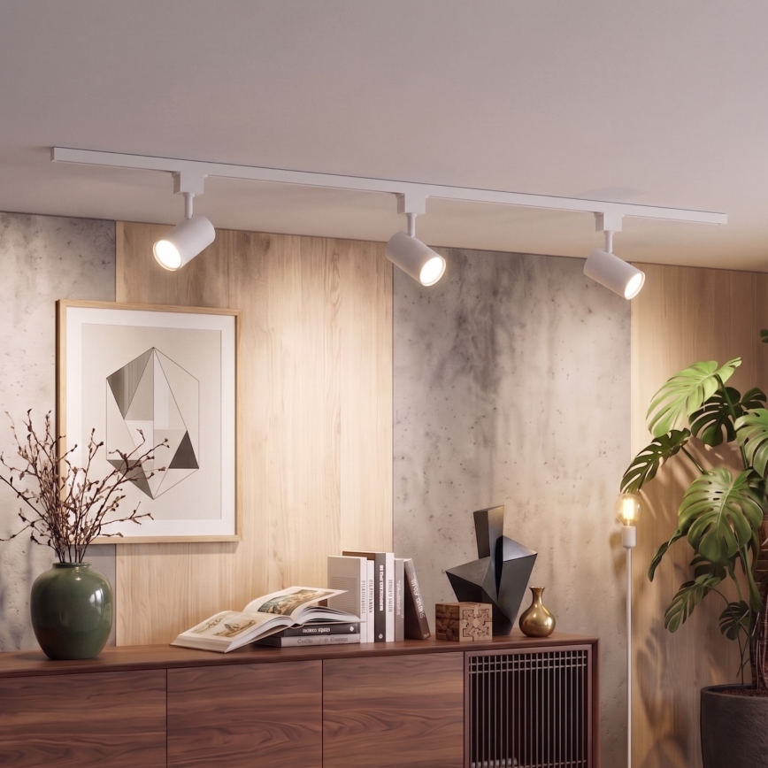 Philips - Himennettävä LED-kohdevalaisin EASYLINK-kiskojärjestelmään 3xGU10/6,2W/230V 2200-2700K 1m valkoinen