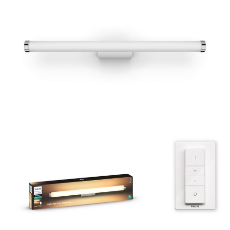 Philips - LED Himmennettävä kylpyhuone valaistus Hue ADORE LED/20W/230V IP44 + kauko-ohjaus
