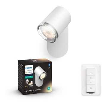 Philips - LED himmennettävä kylpyhuoneen valaisin Hue ADORE 1xGU10/5W/230V IP44 + kaukosäädin