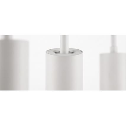 Philips - LED RGBW himmennettävä riippuvalaisin vaijerilla EASYLINK HUE -kiskojärjestelmään 3xGU10/4,7W/230V 2200-6500K 1m valkoinen + Hue bridge