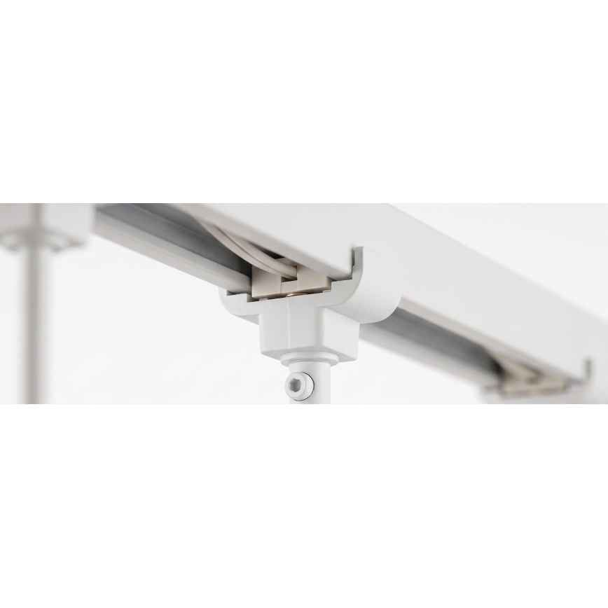 Philips - LED RGBW himmennettävä riippuvalaisin vaijerilla EASYLINK HUE -kiskojärjestelmään 3xGU10/4,7W/230V 2200-6500K 1m valkoinen + Hue bridge