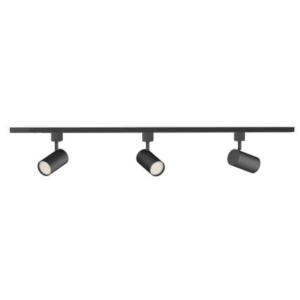 Philips - LED RGBW Himennettävä kohdevalaisin kiskojärjestelmään EASYLINK HUE 3xGU10/4,7W/230V 2200-6500K 1m musta + Hue bridge