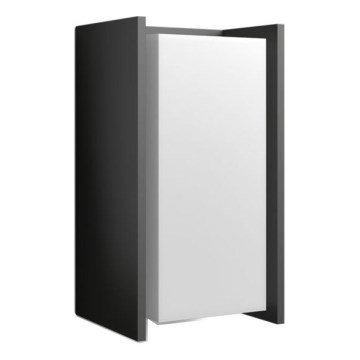 Philips - LED-himmennettävä ulkoseinävalaisin Hue TURACO White And Color Ambiance 1xE27/8,1W/230V 1000-20000K