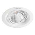 Philips - LED Himmennettävä upotettava alasvalo SCENE SWITCH LED/7W/230V 2700K