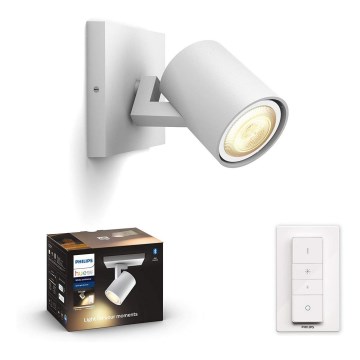 Philips - LED himmennettävä valaisin Hue RUNNER 1xGU10/5W/230V + kaukosäädin