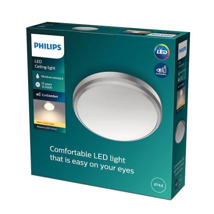 Philips - LED-kattovalaisin BALANCE LED / 6W / 230V IP44