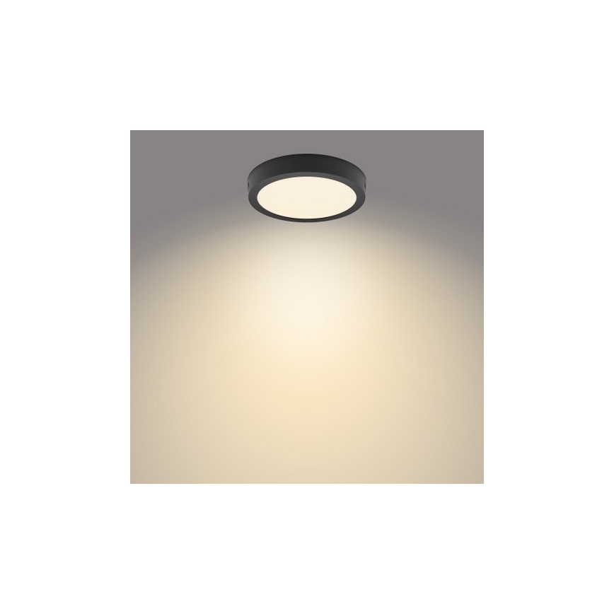 Philips - LED-kattovalaisin MAGNEOS LED / 12W / 230V 2700K musta