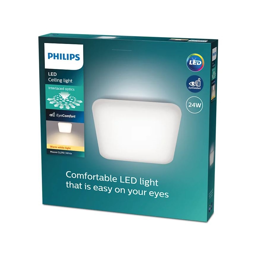 Philips - LED-kattovalaisin LED/24W/230V 2700K