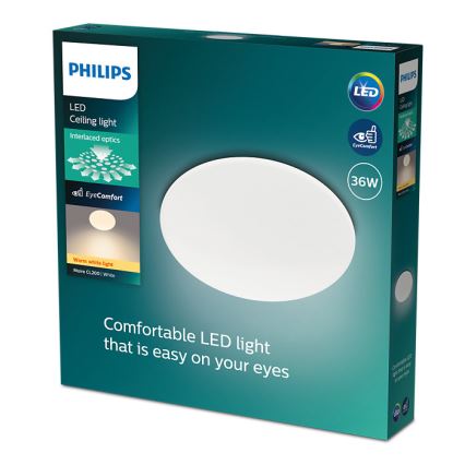 Philips - LED-kattovalaisin MOIRE LED/36W/230V 2700K
