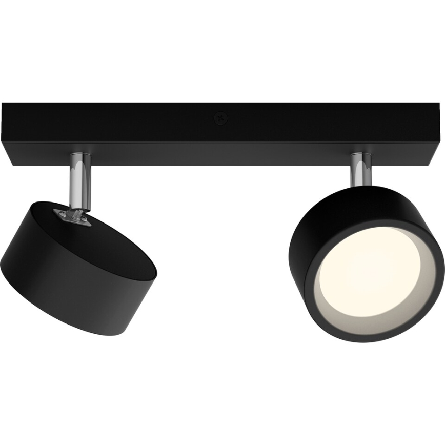 Philips - LED-kohdevalaisin 2xLED/5,5W/230V musta