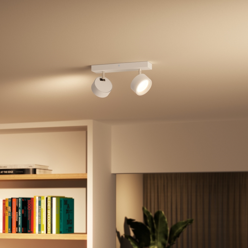 Philips - LED-kohdevalaisin 2xLED/5,5W/230V valkoinen