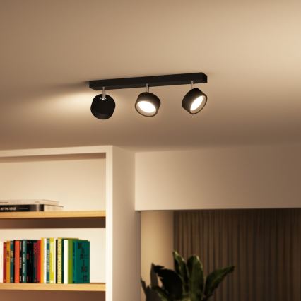 Philips - LED-kohdevalaisin 3xLED/5,5W/230V musta