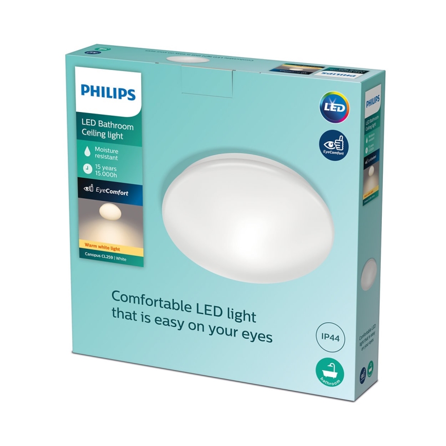 Philips - LED Kylpyhuoneen kattovalaisin LED/17W/230V IP44