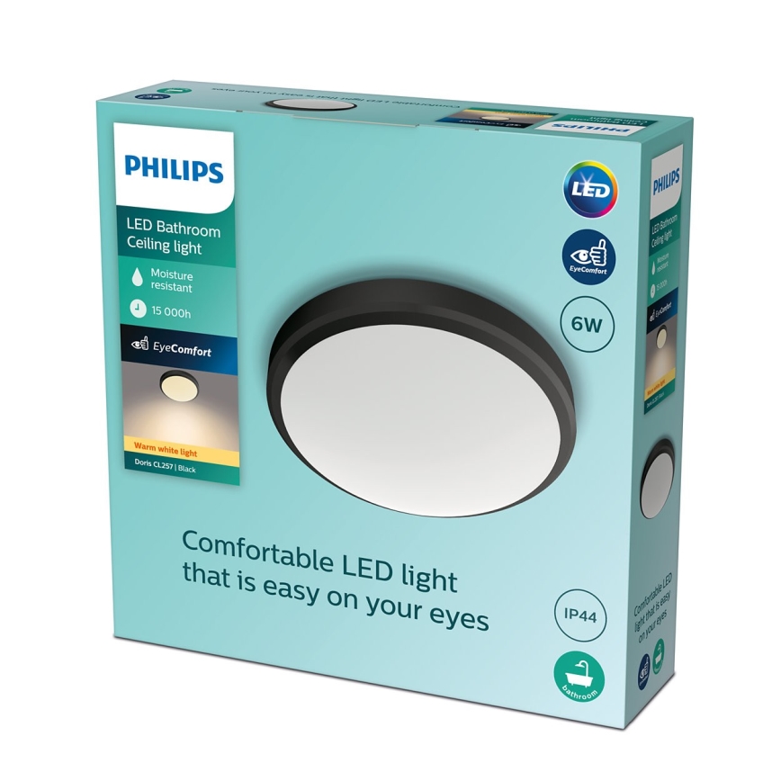 Philips - LED-Kylpyhuoneen kattovalaisin DORIS LED / 6W / 230V IP44