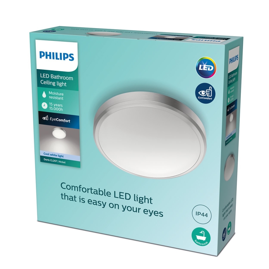 Philips - LED Kylpyhuoneen kattovalo LED/17W/230V 4000K IP44
