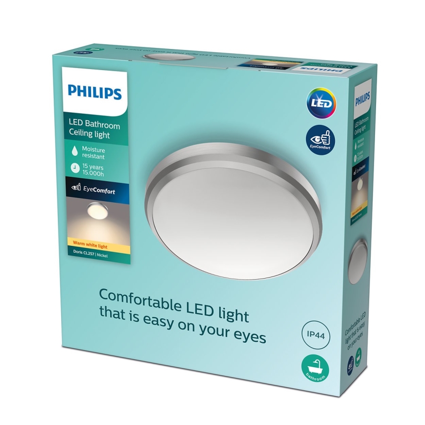 Philips - LED Kylpyhuoneen kattovalo LED/6W/230V 2,700K IP44