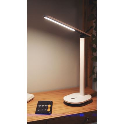 Philips - LED himmennettävä kosketuspöytävalaisin IVORY LED/5W/5V 3000 mAh 2700/3600/5000K CRI 90