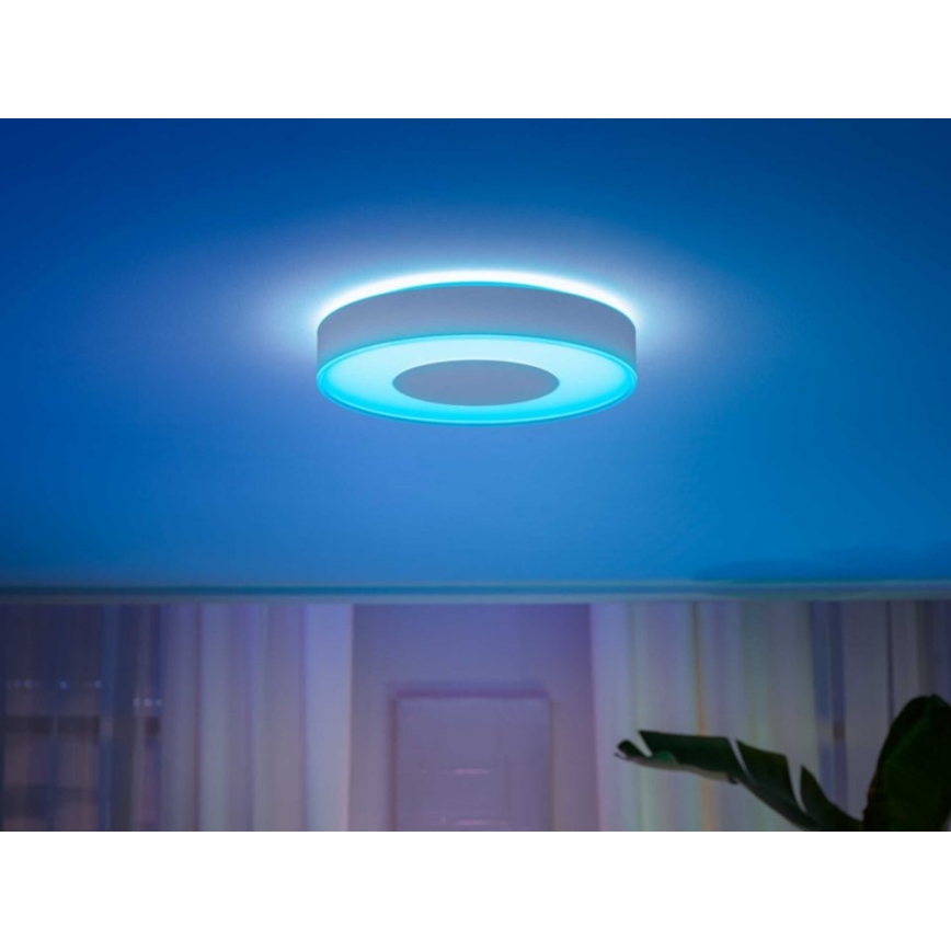 Philips - LED RGB Himennettävä kattovalaisin Hue INFUSE LED/52,5W/230V 2000-6500K pr. 425 mm valkoinen