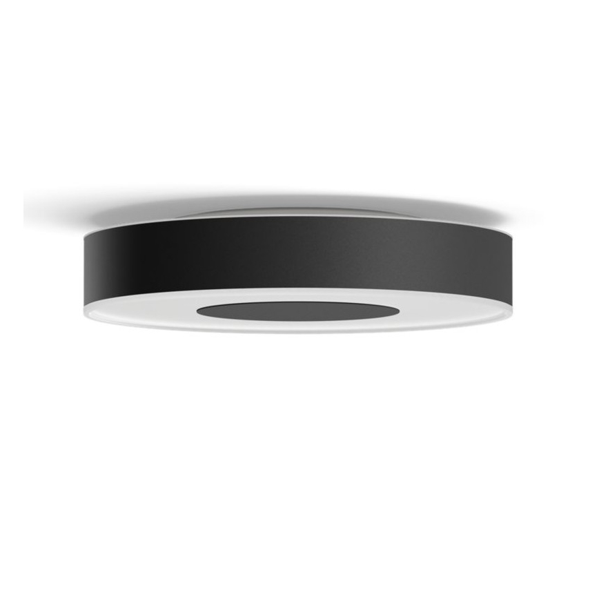 Philips - LED RGB himmennettävä kattovalaisin Hue INFUSE LED/33,5W/230V 2000–6500 K halkaisija 381 mm musta