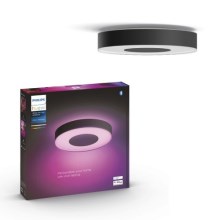 Philips - LED RGB Himmennettävä kattovalo Hue INFUSE LED/52,5W/230V 2000-6500K d. 425 mm musta