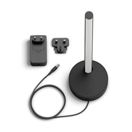 Philips - LED RGB Himmennettävä pöytävalaisin Hue SIGNE LED/12W/230V 2000-6500K musta