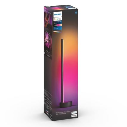 Philips - LED RGB Himmennettävä pöytävalaisin Hue SIGNE LED/12W/230V 2000-6500K musta