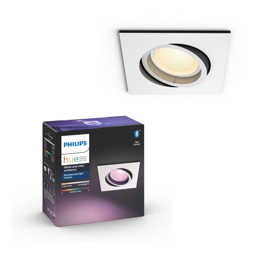Philips - LED RGB Himmennettävä riippuva kattovalaisin Hue CENTURA 1xGU10/5,7W/230V